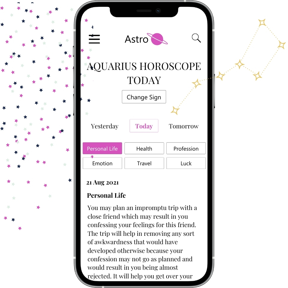 Enjoy reading Daily Horoscope with best Horoscope API on Divineapi.com